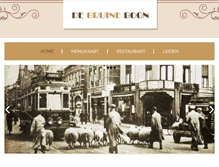 Tablet Screenshot of debruineboon.nl